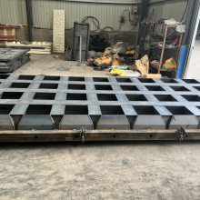 联锁排模具产品生产定做厂家保定京伟预制构件连锁块模具