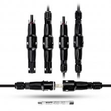 【厂家供应】太阳能光伏快速熔断器 可换熔芯保险丝连接器4F0/4F1/4F2/4F3