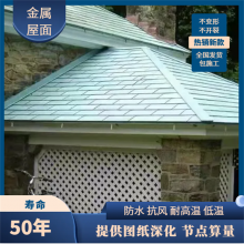 自建房 屋面翻新 朋莱金属复合瓦 施工便捷 防水抗风揭