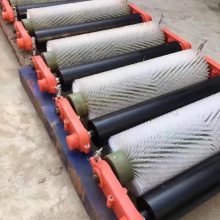 被动滚刷清扫器 无动力毛刷清扫器 AY-XQ-II皮带清扫器长期供应