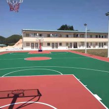 塑胶跑道篮球场施工-骆湖镇篮球场施工-荣健体育