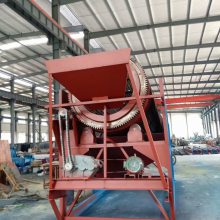 废旧塑料筛分设备 无轴滚筒筛 矿山机械滚筒筛多层