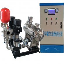 湖北新冶钢有限公司订购一套无负压供水设备