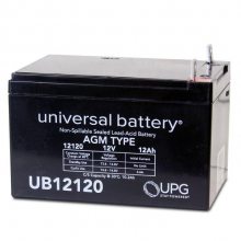 UNIVERSAL蓄电池AMG12120 12V12AH 门禁消防通讯电池专用