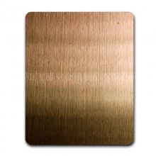 供应不锈钢镀铜板/304不锈钢拉丝板/红古铜不锈钢拉丝板材