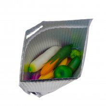 蔬菜保温袋定做 镀铝膜复合气泡隔热保鲜 手提式立体袋运输用