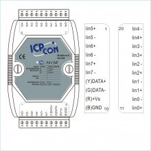 ģICPCON M-7017C 8ͨģ룬֧ͣmodbus RTUЭ