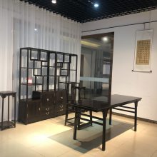 中山紫光檀画案书桌写字台 明式古典收藏版 红木家具