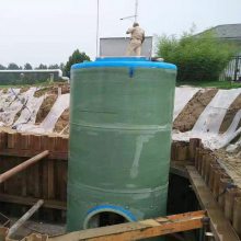 金泽供水 废水污雨水位提升城市应急排涝 玻璃钢一体化泵站　　