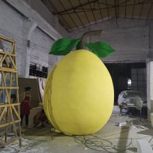 农业博览会景观生态艺术蔬果造型泡沫雕塑水果柚子
