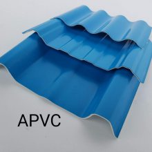 apvc防腐瓦 厂房盖顶瓦 树脂屋面瓦 三层复合瓦 梯形PVC瓦