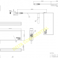 DELTA New 240W Gallium Nitride (GaN) Solution 5V, 9V, 15V, 28V, 36V, 48V