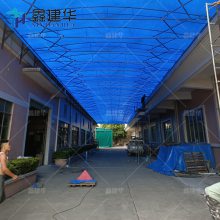 钢结构防雨棚 活动帐篷装饰图片 天津工厂 醴陵