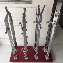 耀荣 304楼梯扶手 不锈钢阳台立柱-穿管型立柱LZ1003