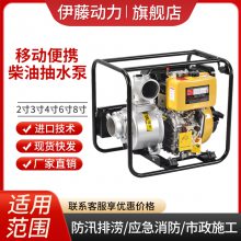 伊藤YT30DP柴油水泵 YT30DPE-2扬程≥25米 吸程≥8米 口径80mm