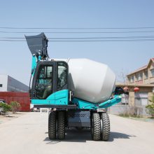 河南许昌4方自动上料搅拌车 混凝土搅拌车自动上料小型优缺点