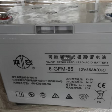 双登12V8***H阀控密封式铅酸蓄电池6-GFM-85(C20)