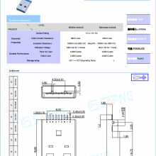 ??USB GSB416445CHR 3.0 USB,GND-DIP,ͷ,Ƭʽ