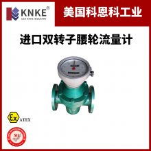 进口双转子腰轮流量计 耐高温 美国科恩科KNKE品牌