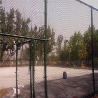 球场编织防护网 PVC浸塑勾花护栏 沈阳球场防护网