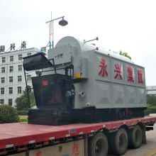 河南永兴锅炉集团供应6吨卧式生物质热水锅炉 生物质供暖热水锅炉