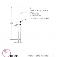 BIRD PRECISIONͺRB82502SS-22289ѹ Һѹҽ