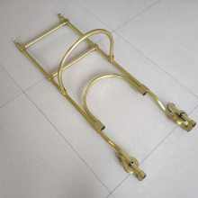带电作业铝合金软梯头 绝缘防触电电力维修梯高空防护自锁式软梯头