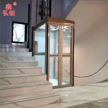 生产家用电梯 室内 二层三层复式房升降台 室外观光式家用别墅电梯