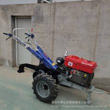 锦州手扶拖拉机绞磨 8吨线缆盘绞磨车 单卷筒两轮电缆牵引机