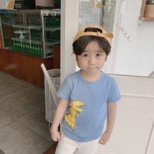 山西地摊服装供货商印花童裙夏装韩版中童义乌小商品1-2元批发