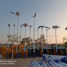 南宁邕宁新农村太阳能路灯庭院灯户外3米景观灯8米球场灯杆爆亮升级