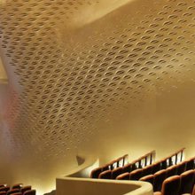 厂家供应GRG异形设计演播厅剧院舞台艺术造型高强石膏吊顶天花板