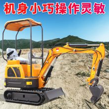 挖山药12小型勾机 老城区改造微型小挖机 挖管道挖沙用犀牛挖掘机