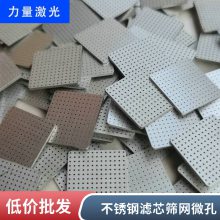 不锈钢金属激光打孔 铜铝激光小孔加工 精密激光微孔穿孔