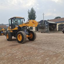 搅拌机铲车 建筑工程用946铲车改装搅拌斗中首重工