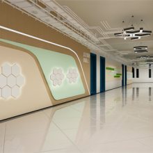 幼儿园校园走廊文化设计施工案例-郑州顶层文化设计施工