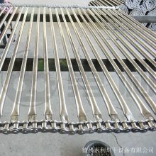 空心管输送带 支杆传送链-德州永利烘干设备