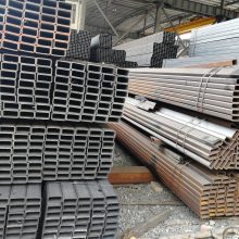 阳江钢材批发市场 Q235方矩形管今日价格 黑料方通 镀锌管多种规格