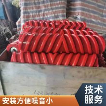 铭冠输送带可用 防尘螺旋托辊滚筒 抗磨抗腐蚀强度高安全性能强