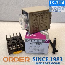 臺灣 ORDER TIMER 時間繼電器LS-3HA LDC-411-48 LDC-511-4