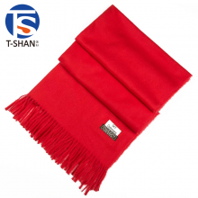 西安围巾印刷西安红围巾定制羊绒红围巾礼品可印logo