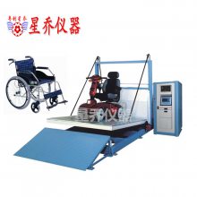 使用折叠式手动轮椅斜坡平衡测试要注意什么？