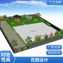 大兴碳化木花槽室外庭院防腐木花箱户外园林别墅花园绿化设计花坛种植箱