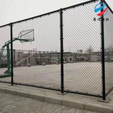 内江学校篮球场围网 喷塑足球场护栏网 景区勾花网护栏定制