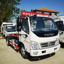 国六勾臂车5方8方 生活垃圾处理勾臂垃圾车 配套规格5方垃圾箱