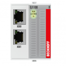beckhoff EJ1100耦合器为连接的插件模块提供通信所需的电流