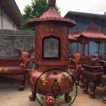 厂家供应寺院烧金炉/道观元宝炉厂家/广东潮州焚经炉
