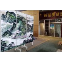 西安芯贵落地折叠移动屏风隔断
