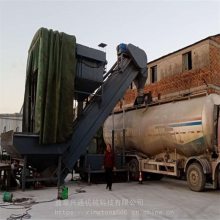 每小时120吨散灰卸车机 兴通集装箱拆箱机厂家 港口集装箱卸水泥设备生产厂家