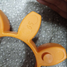 ӦKTR  Rotex-Stern 65, 92 Shore A T-PUR Orange